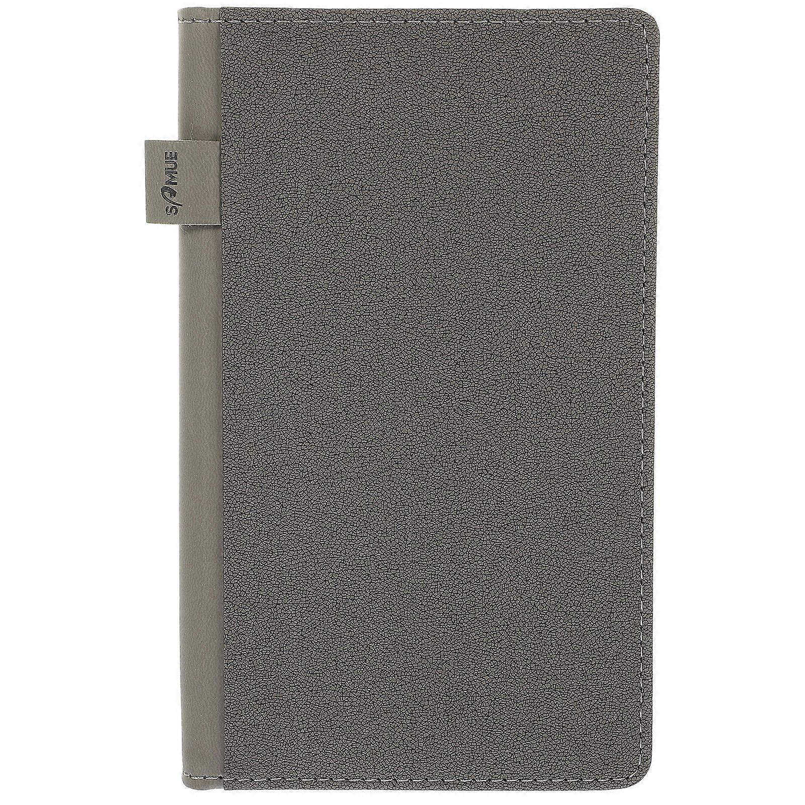 Tab Notebook for Writing Black Office Portable Thicken Notebook