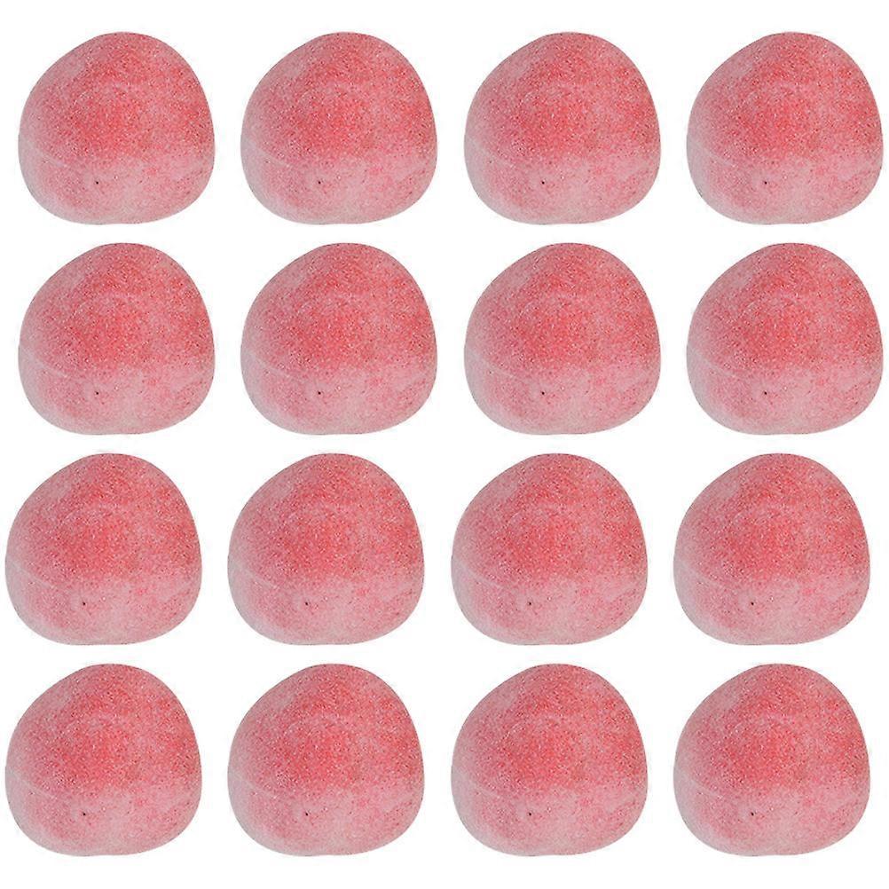 Artificial Fake Peach Decoration for Display in Assorted Color 100pcs Tiny Peach Models Simulated