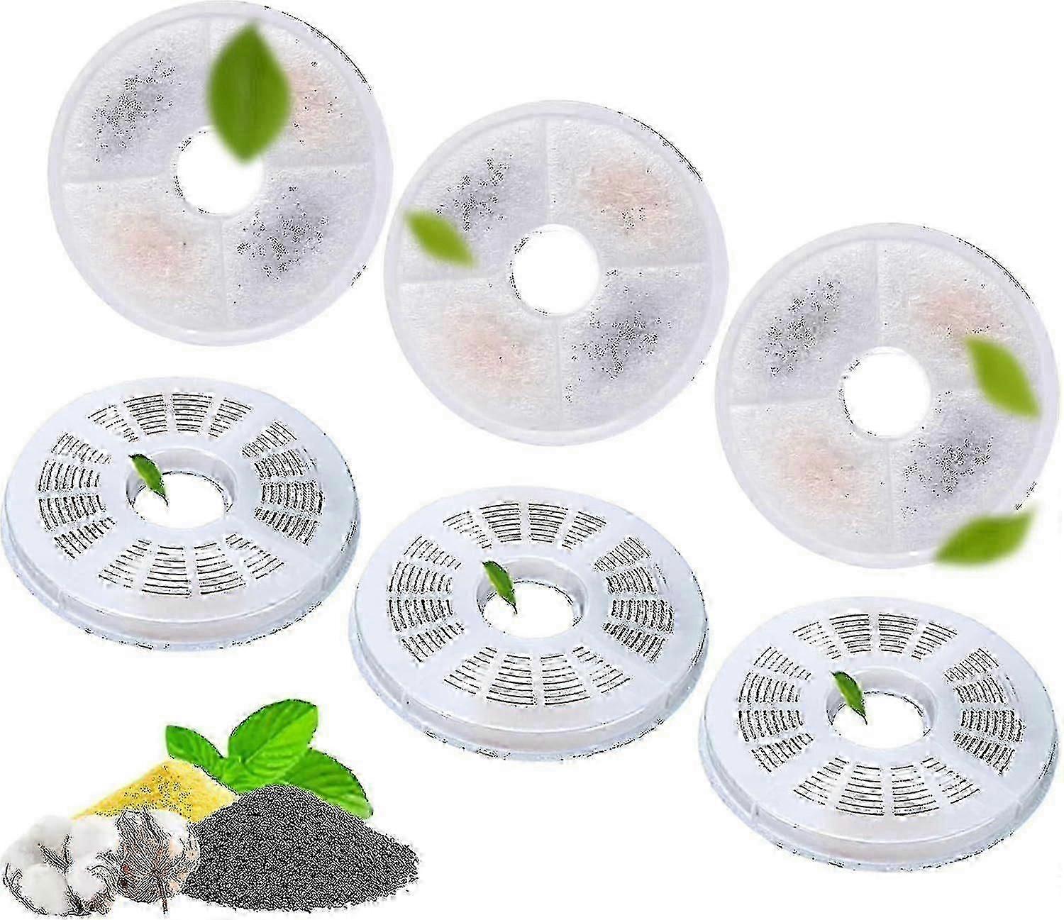 6/8 pack Cat Water Fountain Filter Compatible with Catit, Replacement