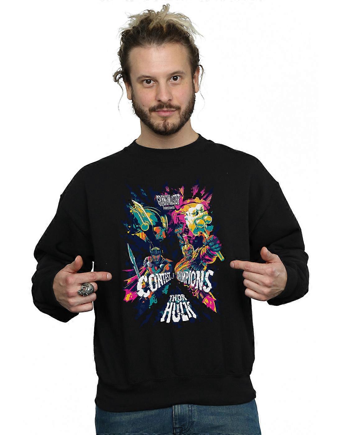 Marvel Men's Thor Ragnarok Grandmaster Presents Sweatshirt