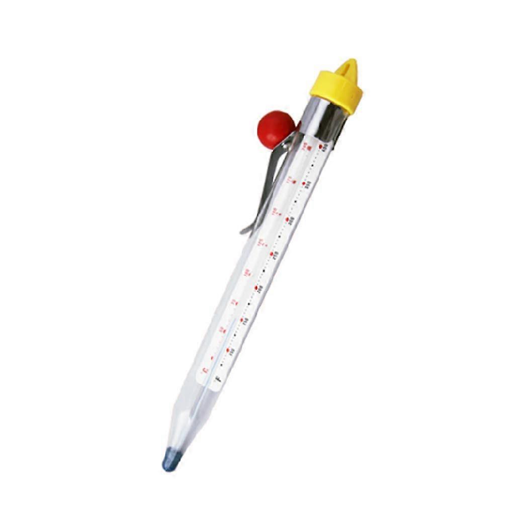 Candy Thermometer with Clip for Baking, Jam Making, Deep Frying, Easy Temperature Reading