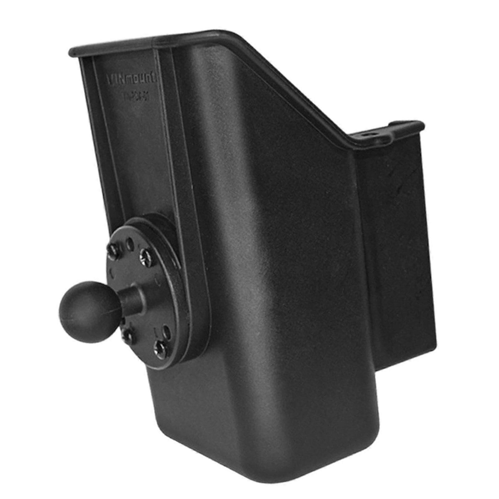 Barcode Scanner Holder with Open Bottom Design and Shock Resistant Grip for Forklift and Warehouse