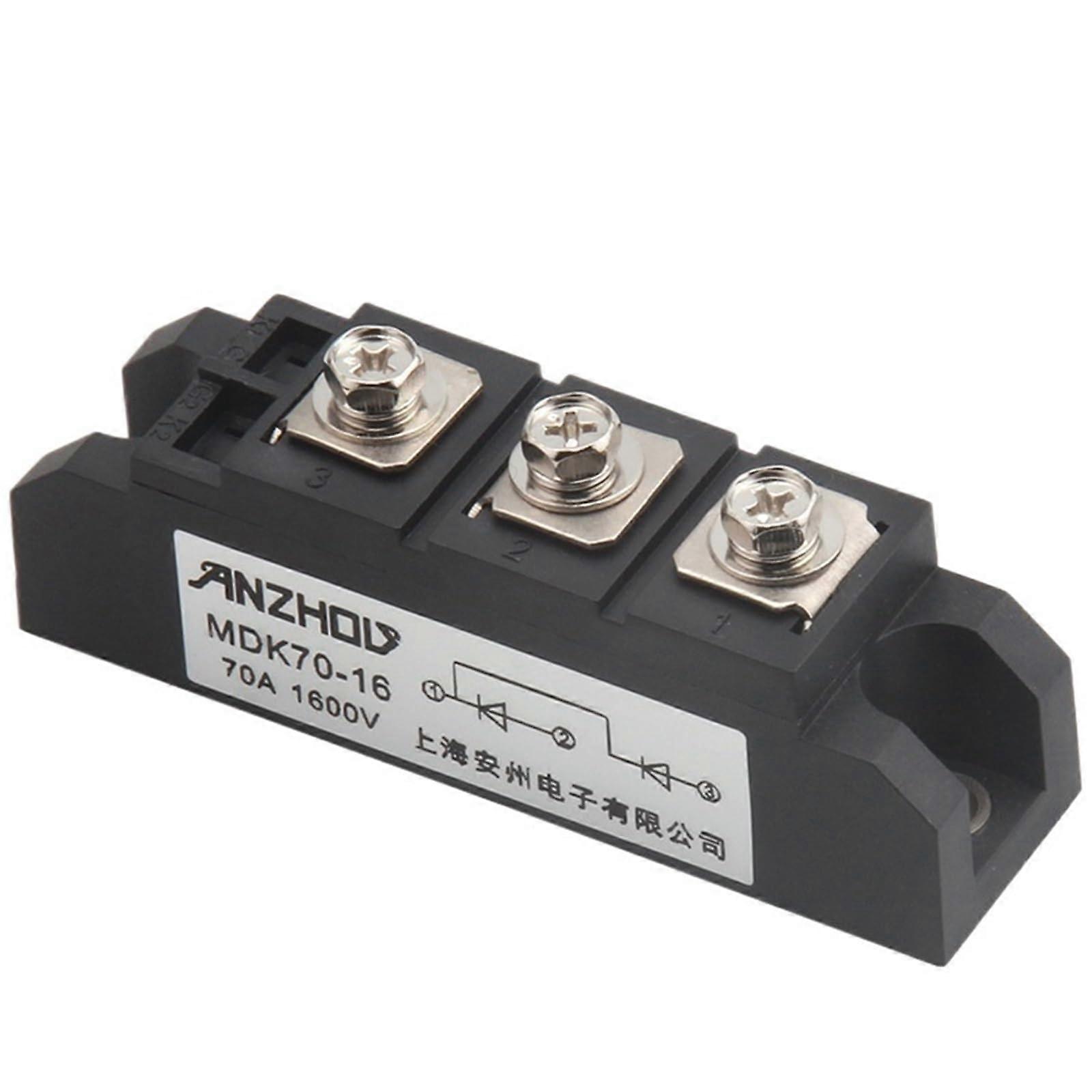 MDK70A16 Silicon Rectifier Diode Module 1600V  Voltage Capacity for Stable Power Conversion