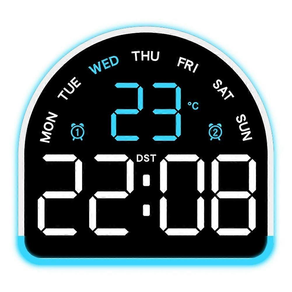 Multifunctional LED Alarm Clock Offering Adjustable Brightness and Temperature Display Switchable Home Decoration