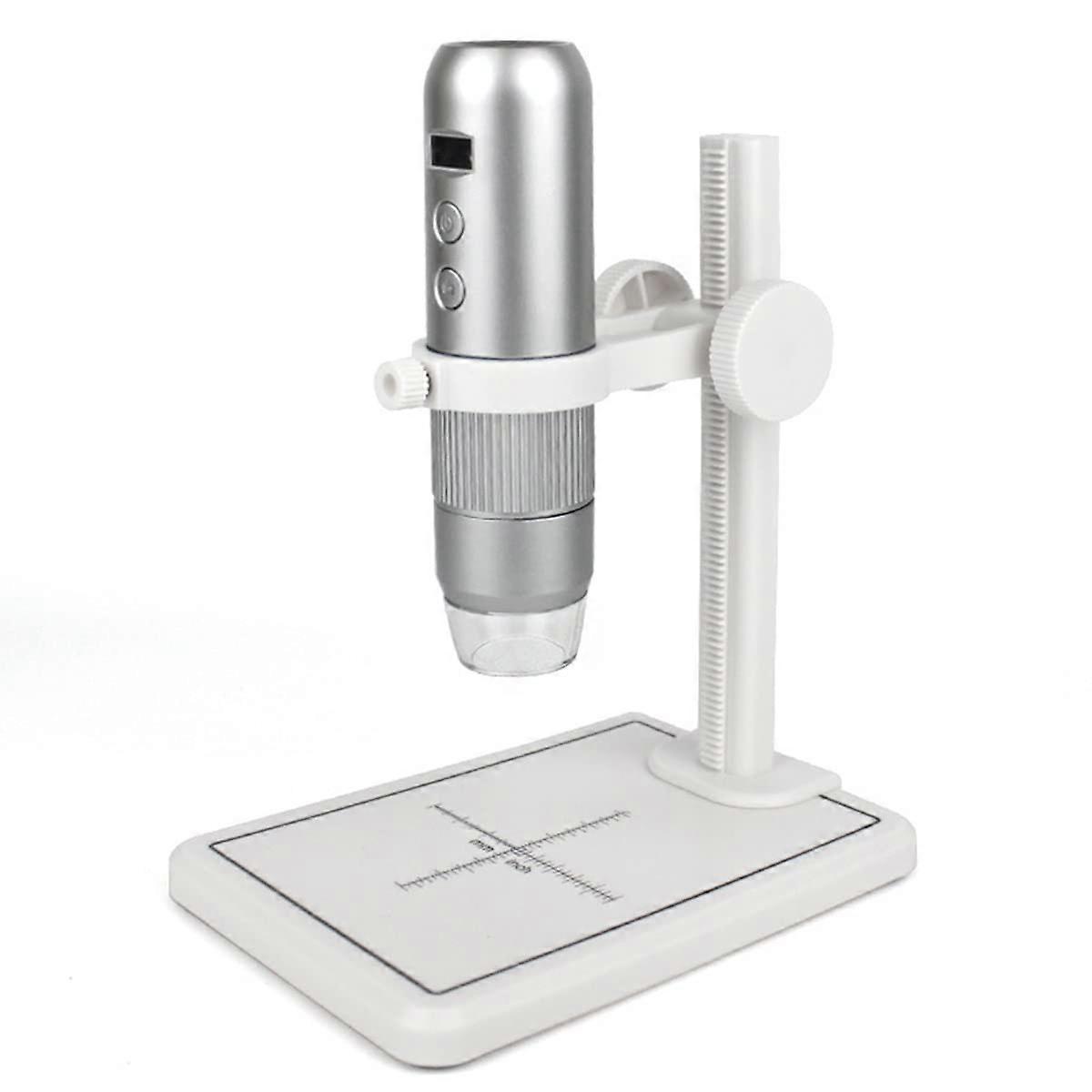 Digital USB Microscope 1000X Zoom with 8 LED Lights Precision Focus for Kids and Professionals