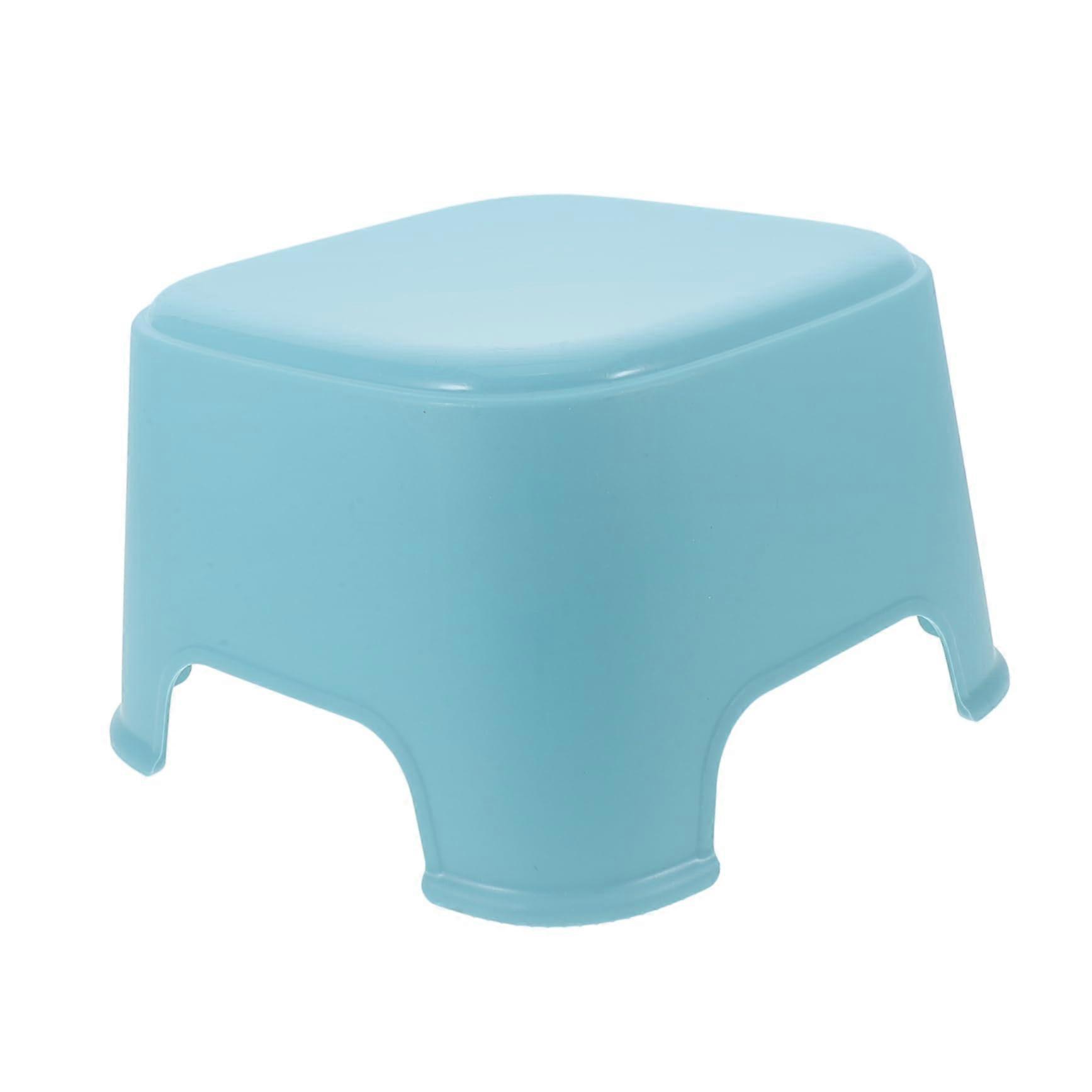 Kids Step Stool with Stable Nonslip Base for Bathroom Potty Training Skyblue Durable Plastic