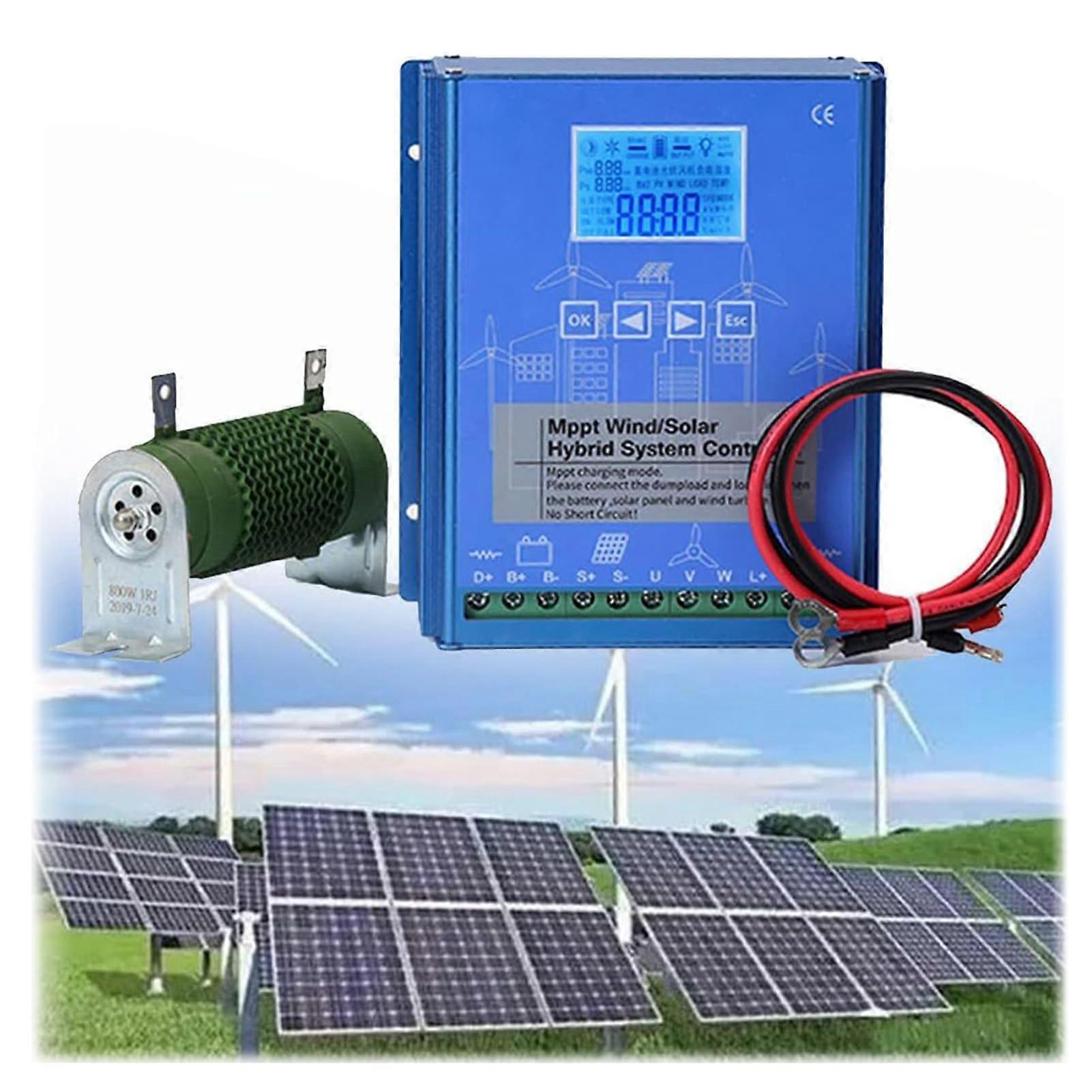 2000W 48V Wind Solar Hybrid MPPT Charge Controller for OffGrid Power with Stable Output