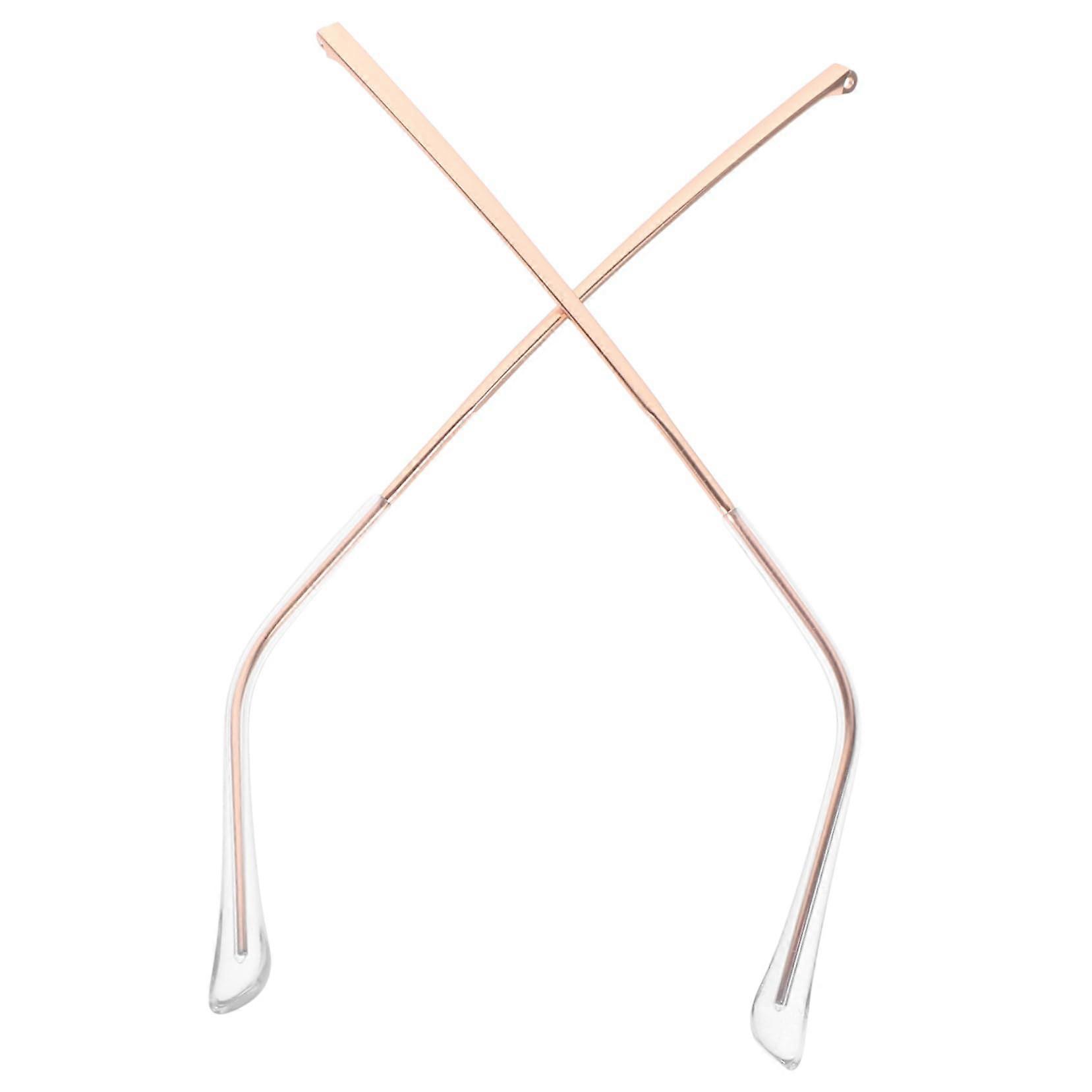 Replacement Eyeglass Temples Durable Metal Eyeglass Arms Universal Fit for Glasses