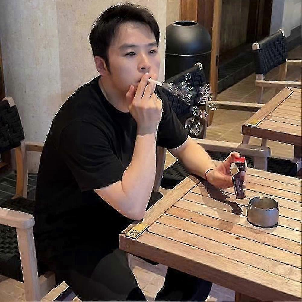 Simulated Cigarette Box Fidget Toy - Stress Relief Bubble Blower with Realistic Smoke Effect