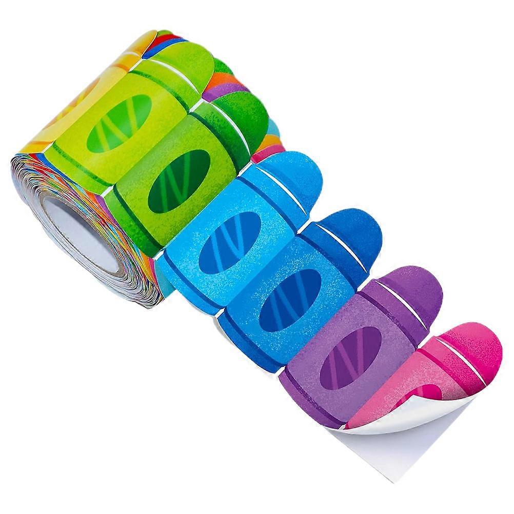 Decorative Border Sticker for Bulletin Board 1 Roll Classroom Use