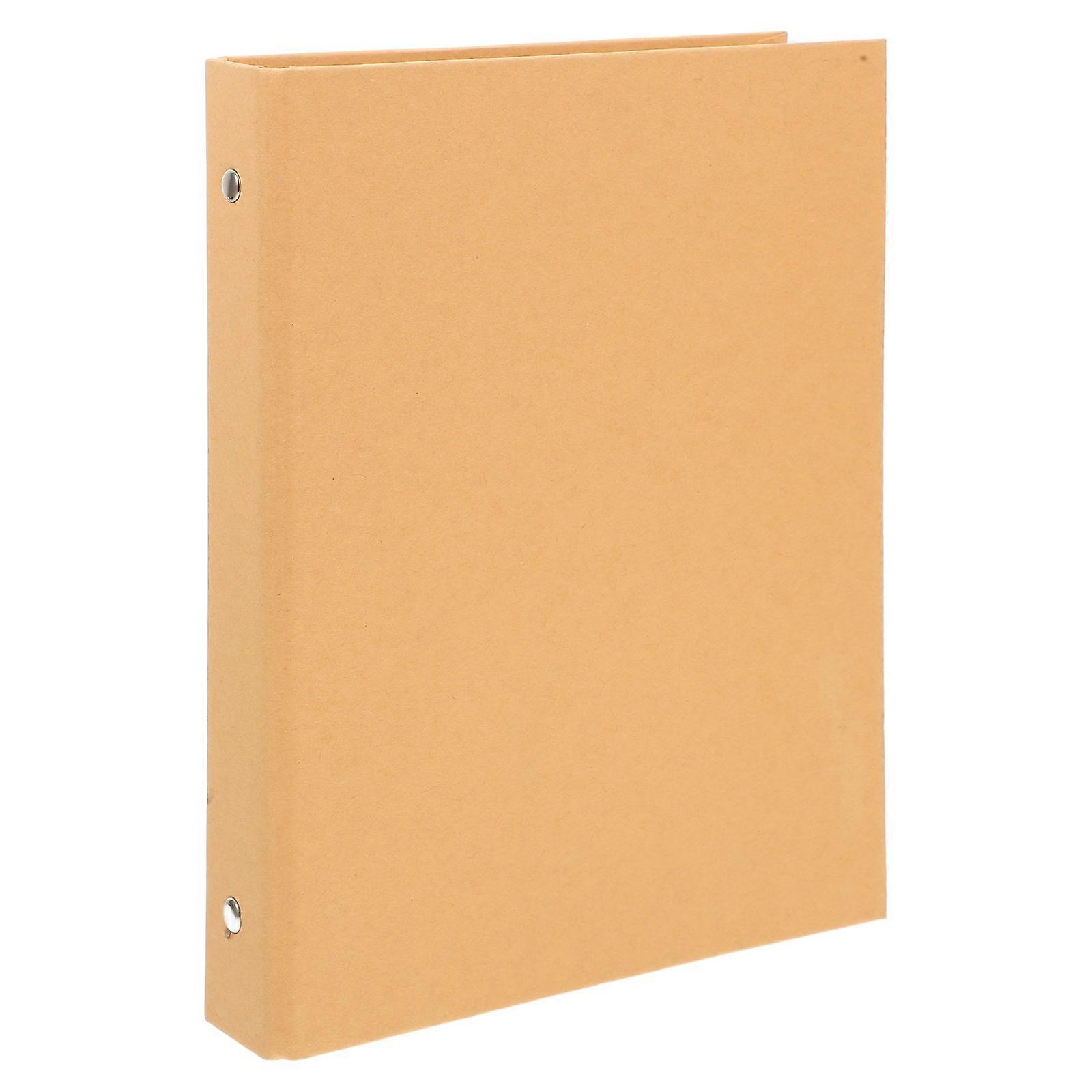 Kraft Paper Notebook Cover for Binder Shell Use 1Set