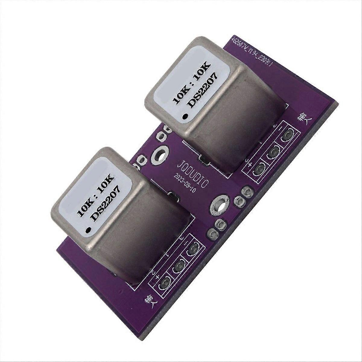 1 Pair 10K:10K Permalloy Audio Transformer Audio Isolator