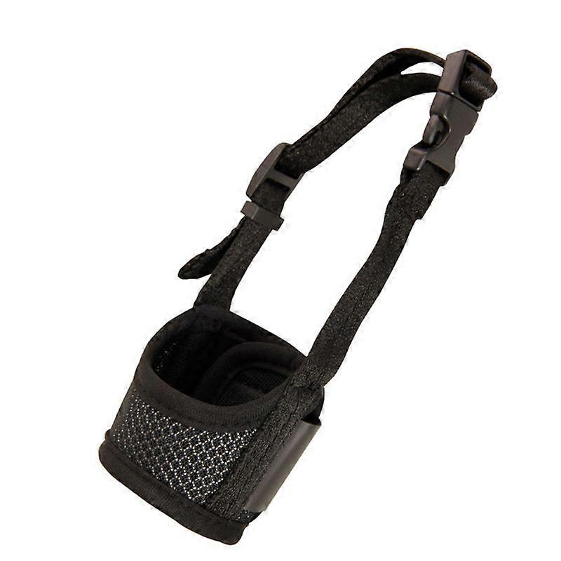 Dog Muzzle, Prevent Biting, Mesh Soft Fabric Dog Muzzle 18-24cm