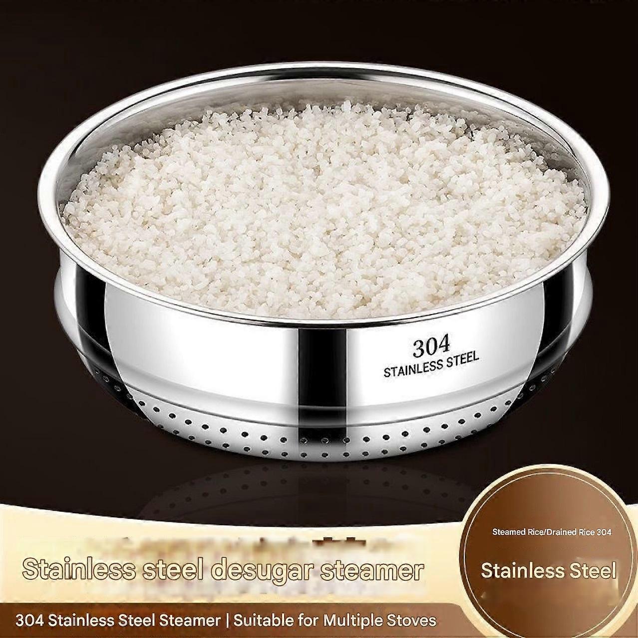 Kitchen Steamer, 304 Stainless Steel, Home Kitchen