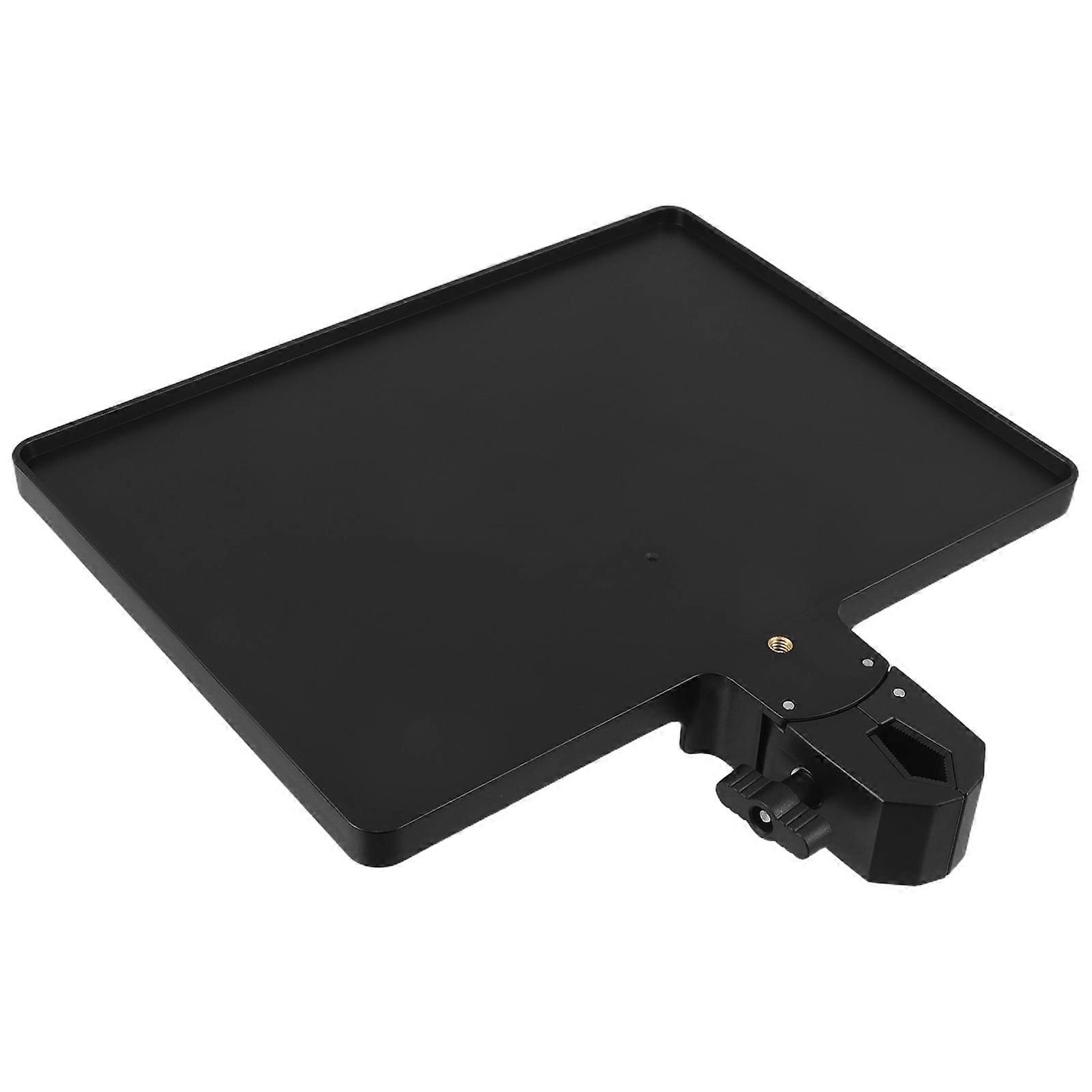 Adjustable Phone Camera Stand Utility Shelf for Live Streaming Black