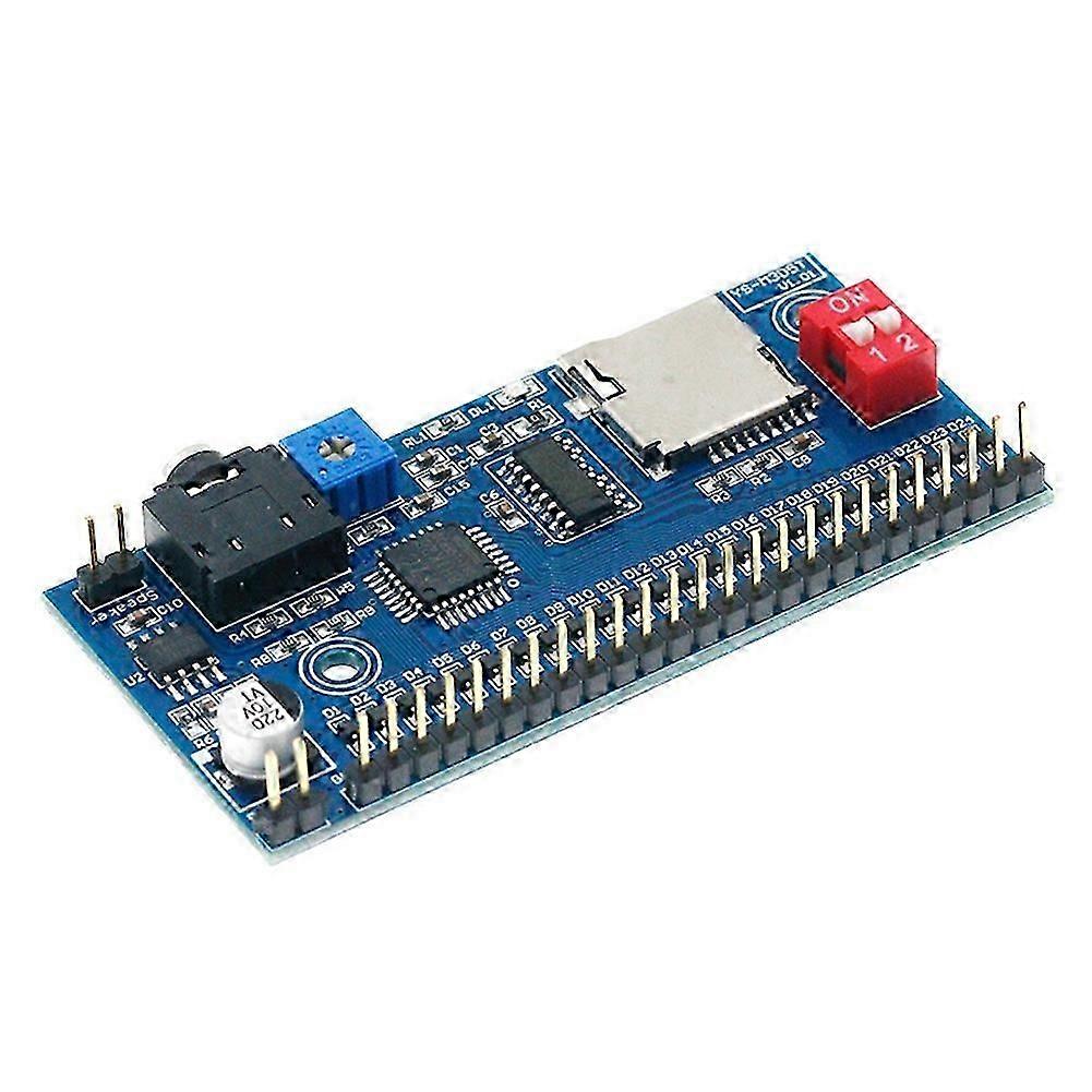 Voice Playback Module MP3 Trigger Once Play Once Microcontroller DIY Control Prompt Announcer M3D5T
