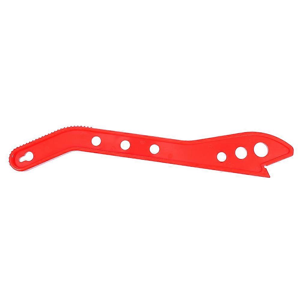 Woodworking Push Stick Practical Handle for Carpentry ABS Red