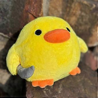Cute Duck With Knife Plush Toy Soft Stuffed Doll Kids Gifts 30cm