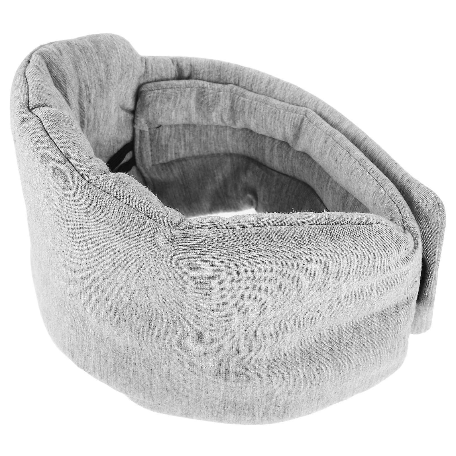 Grey 3D Sleeping Eye Mask for Light Shading with 2Pcs Comfortable Patch