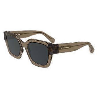 Zonnebril LONGCHAMP LO771S N 204 TRANSPARANT BRUIN/GETEXTUREERD BRO 50/20/140 DAMES