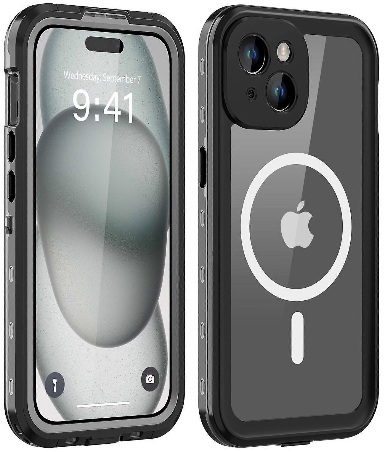 Waterproof Case Compatible with iPhone 15