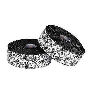 Fiets Stuurlint -Patroon Racefiets Stuurhoes Fiets Handvatten Riem Antislip Schok Handvatten Tape Zwart-Wit