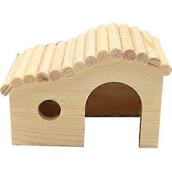Hamster Huis Hamster Houten Huis Klein Dier Nestgelegenheid Habitat Huis
