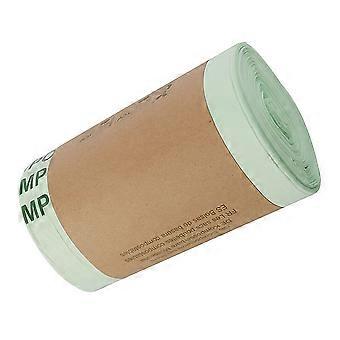 Environmental Garbage Bags Corn Starch Biodegradation Disposable 25Pcs for Storage