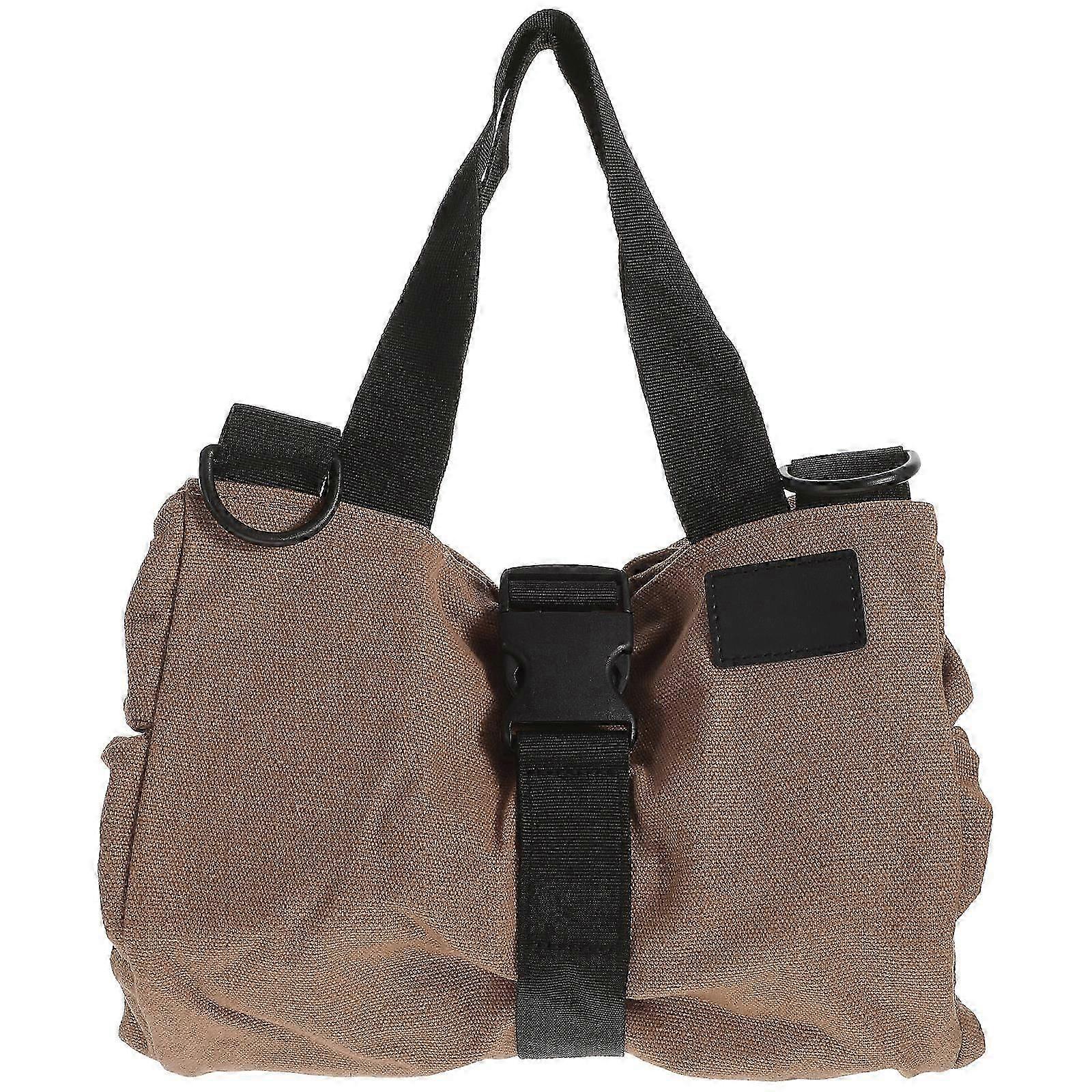 Tool Roll Canvas Spanner Organizer with 6 Pockets for Storage Use 2Pcs