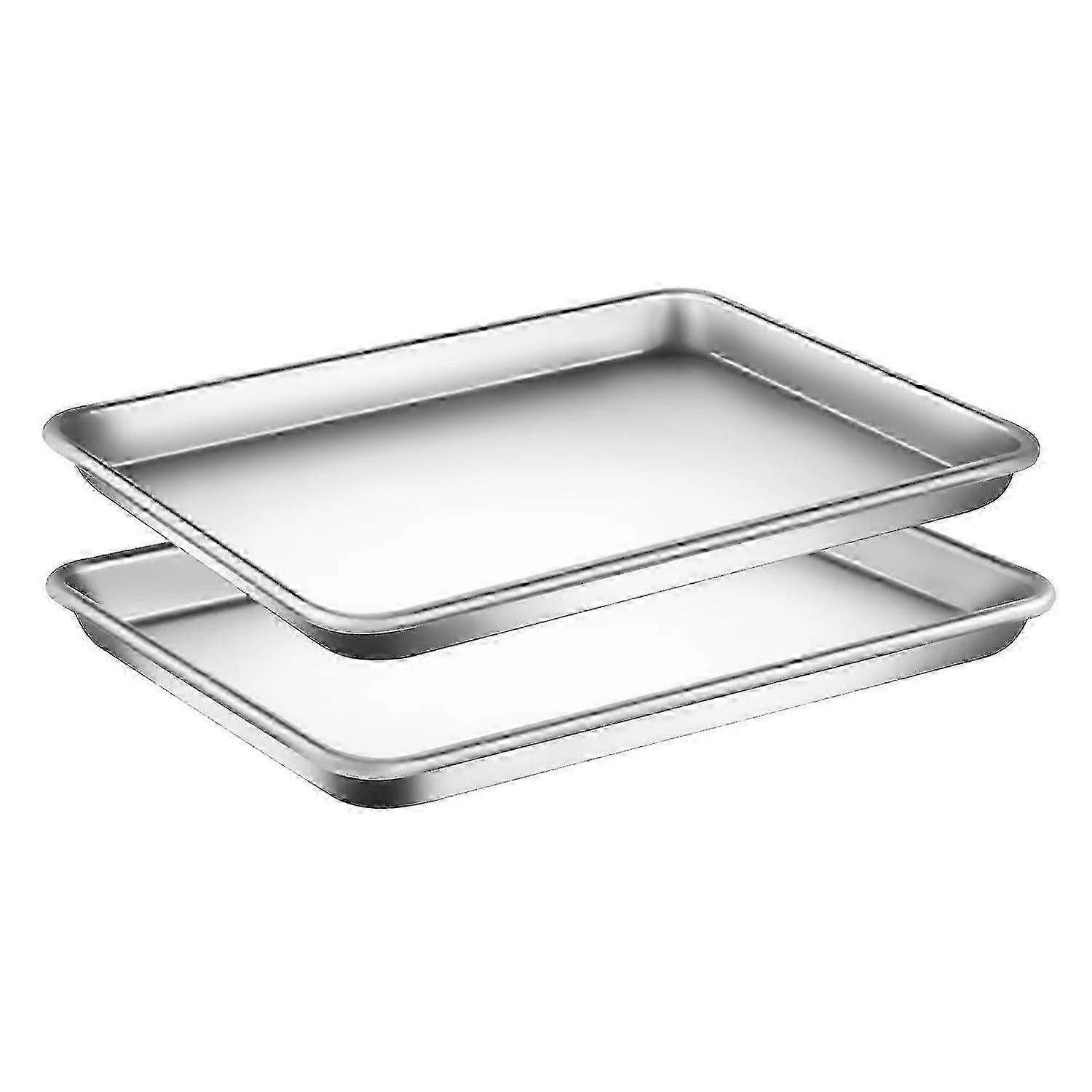 Non-Stick Baking Sheets Set for Kitchen Cooking