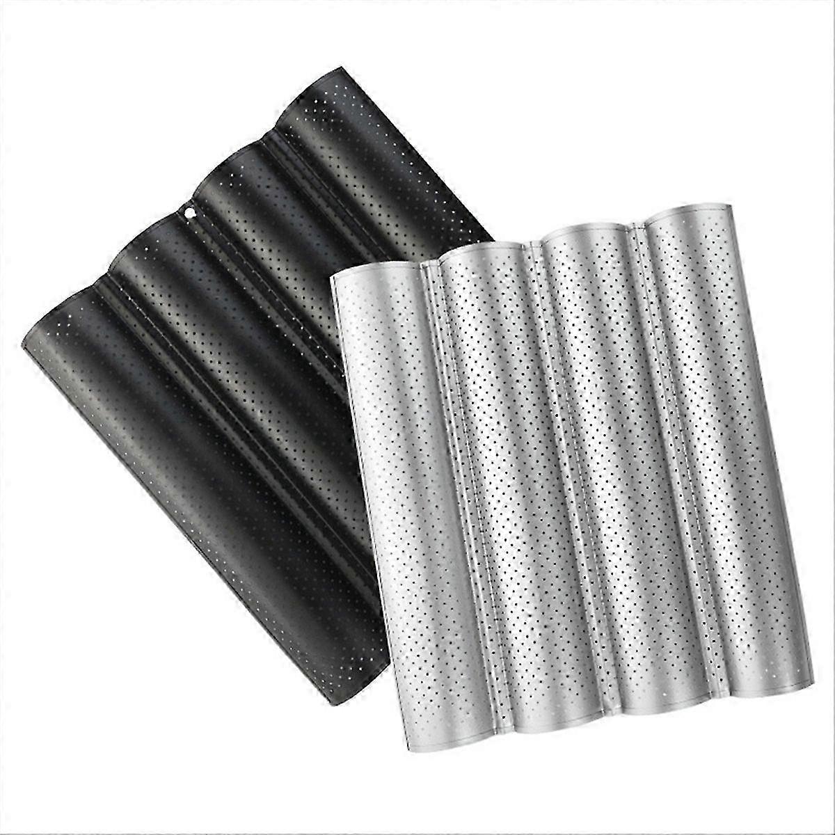 Non-stick wave soil judicial stick baking tray bread stick