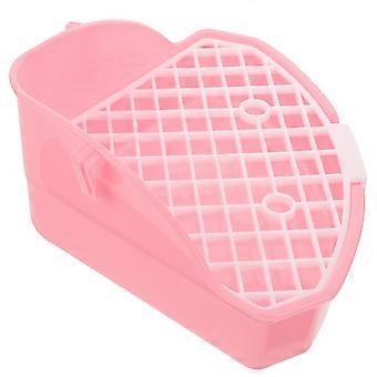 Rabbit Litter Box for Hamster Training Washable Plastic Pet Toilet