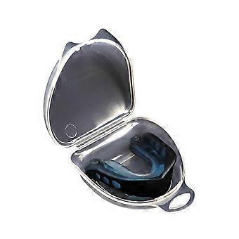 Professional Boxing and Sanda Sports Mouthguard with Case, Durable Plastic-compatible withmed compatible with Combat Training Protection