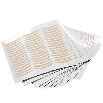 Eyelid Tape, 240 Pairs Breathable Double Eyelid Tape Stickers Eyelid Strip Thin S Type Eyelid Sticker Big Eye Makeup Tool for Hooded Droopy Uneven Mon