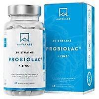 Probiolac + zinc (20-strain probiotic) 60 capsules