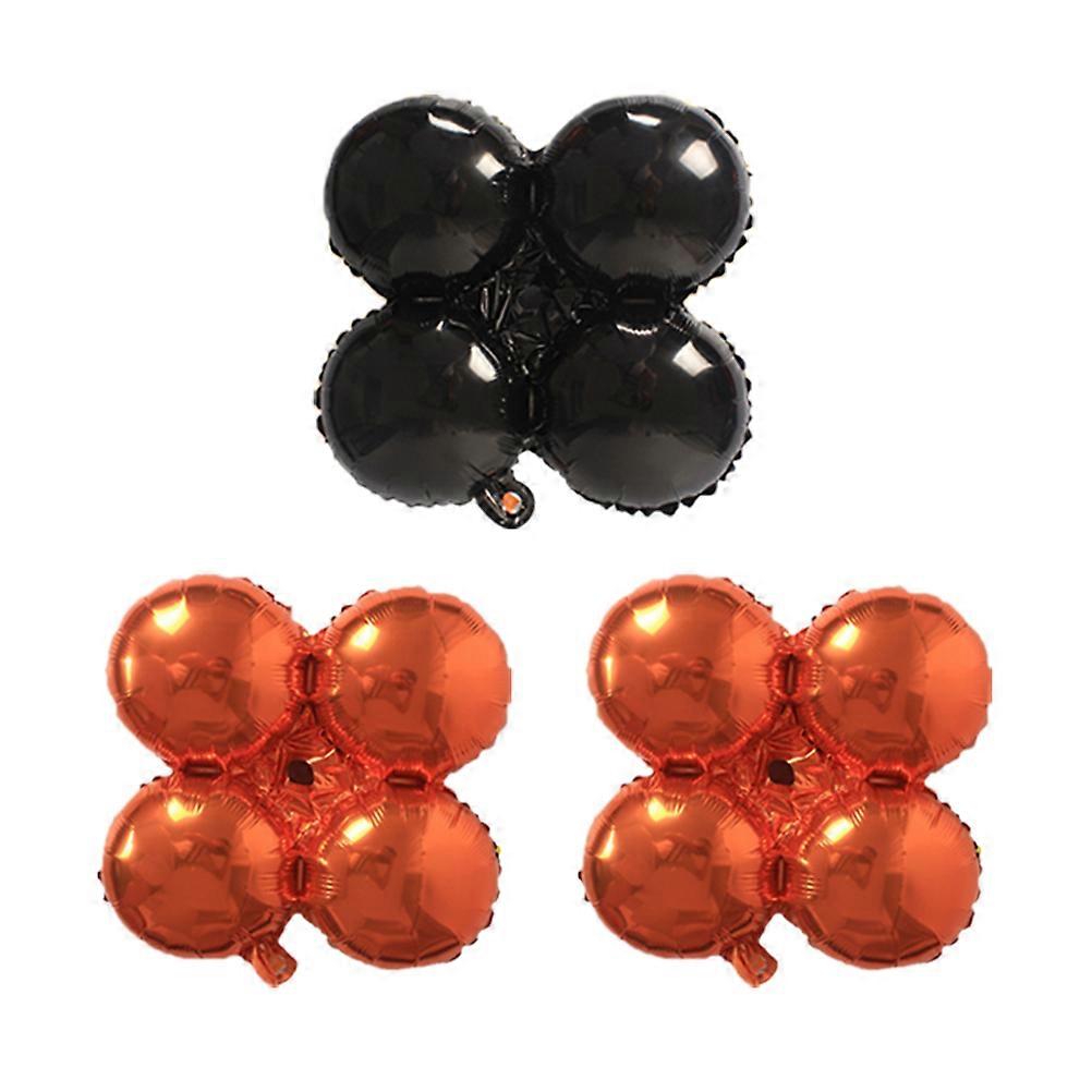 6 buc baloane de decor negru