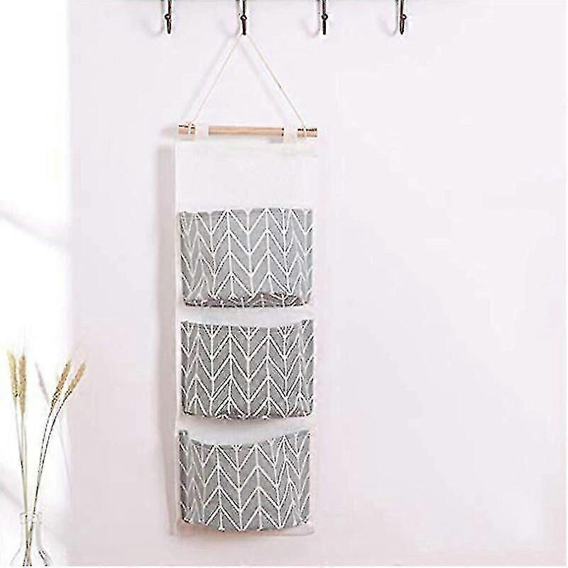 Hanging Storage Bag With Qucyy Pockets, Practical Multi-layer Wall-mounted Storage Bag, Waterproof