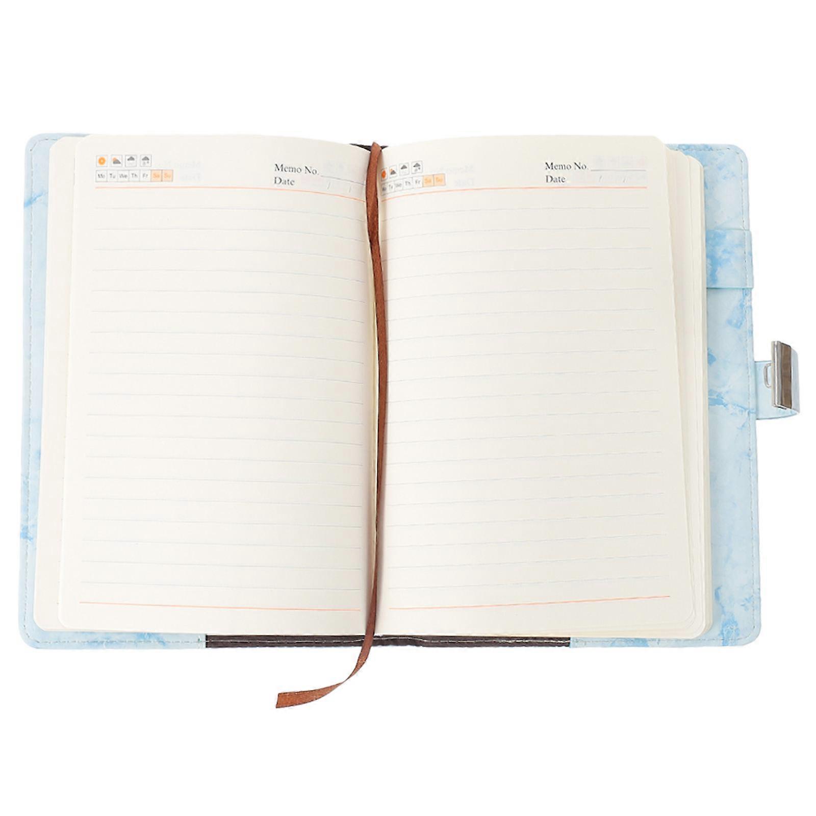 Household Lock Diary Multi-function Lock Notebook Delicate Note Book Write Accessory
