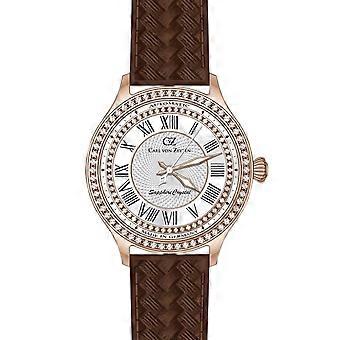 Carl von Zeyten Ladies Watch Wristwatch Automatic Hornberg CVZ0068RWHS