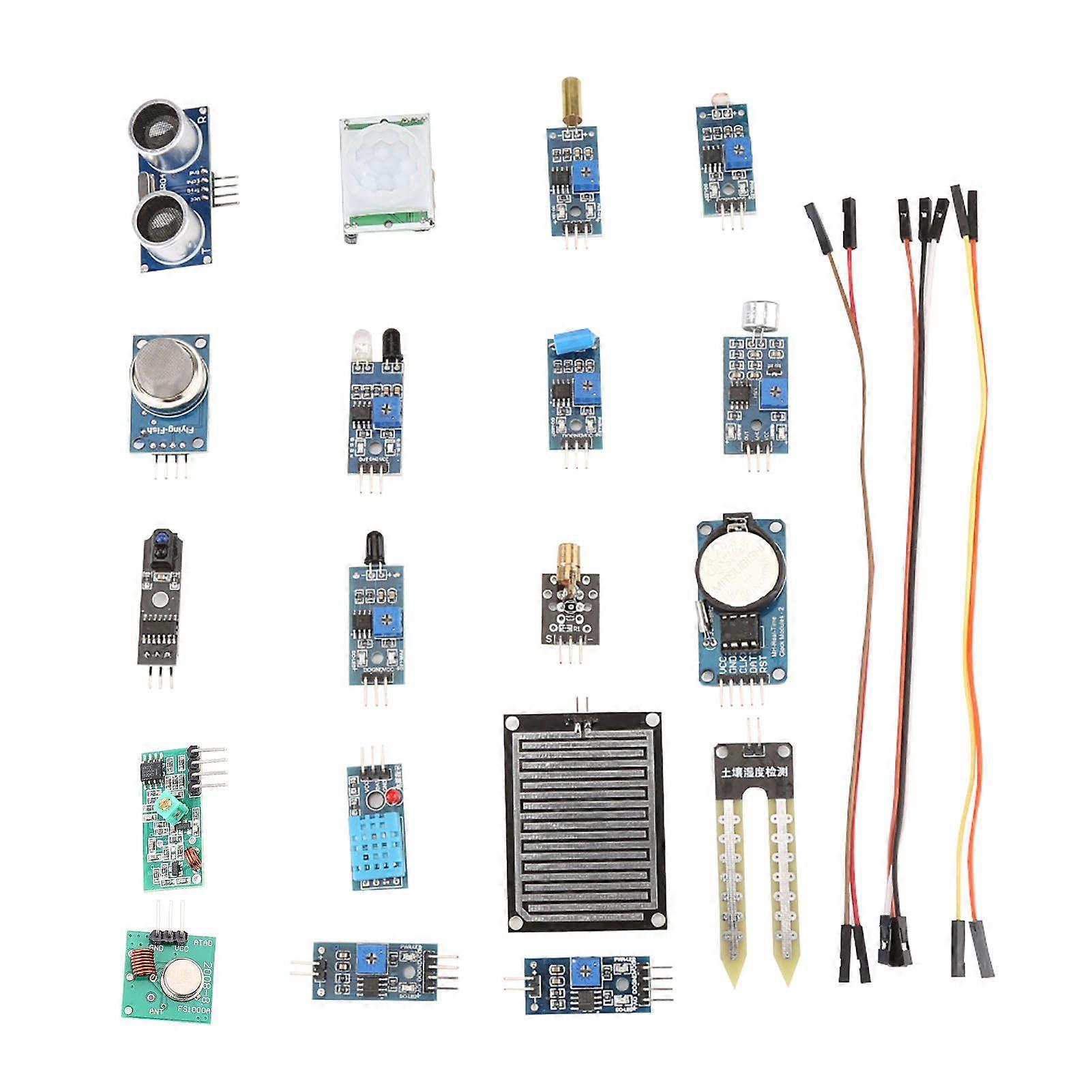 16in1 Sensor Module Board Starter Learning Kit for RPI