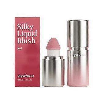Zephoco red silky liquid powder blusher is delicate, light, moisturizing, easy to apply, natural and versatile
