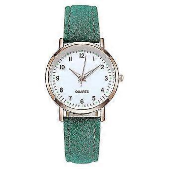 Dameure Lille Quartz Analogt Armbåndsur Casual Læder