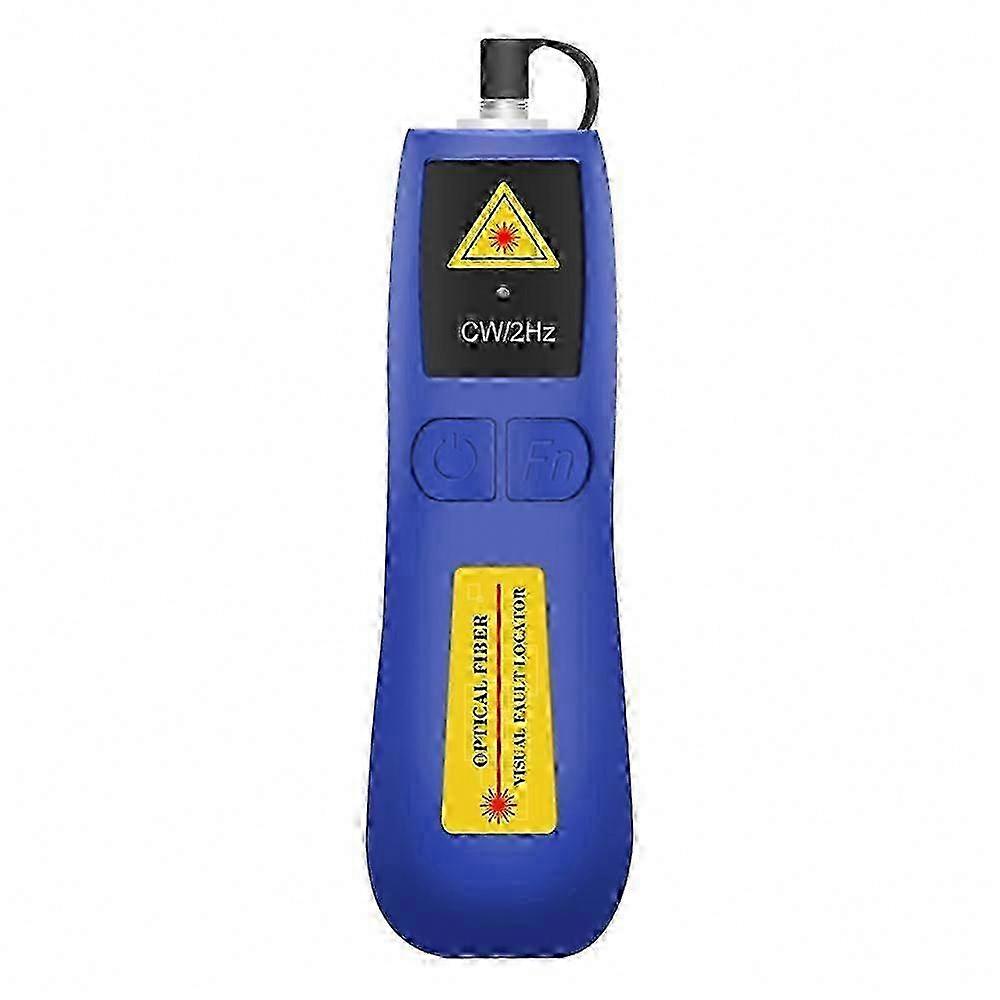 Optic Fiber Visual Fault Locator with Red Light Pen Functionality