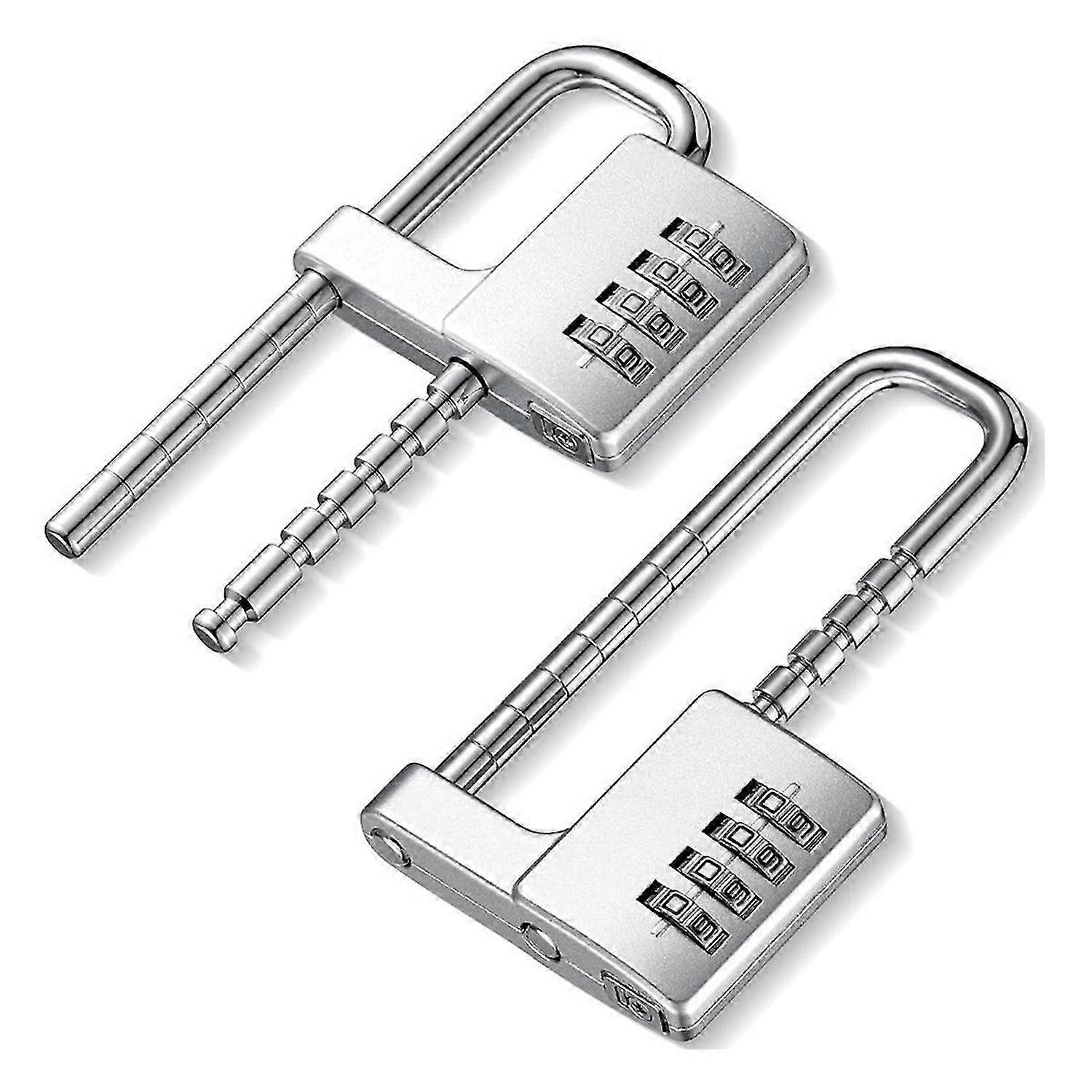 2 Pcs 4 Digit Combination Lock Code Cabinet Lock