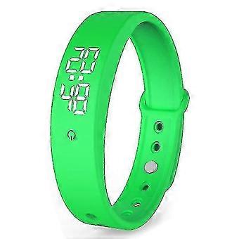 Trilhorloge met herinneringsfunctie en tot 6 dagelijkse alarmen, groen [MI]