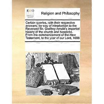 Certain Queries With Their Respective Answers By Way Of Introduction To The R - See Notes Multiple Contributors - Paperback - en Book