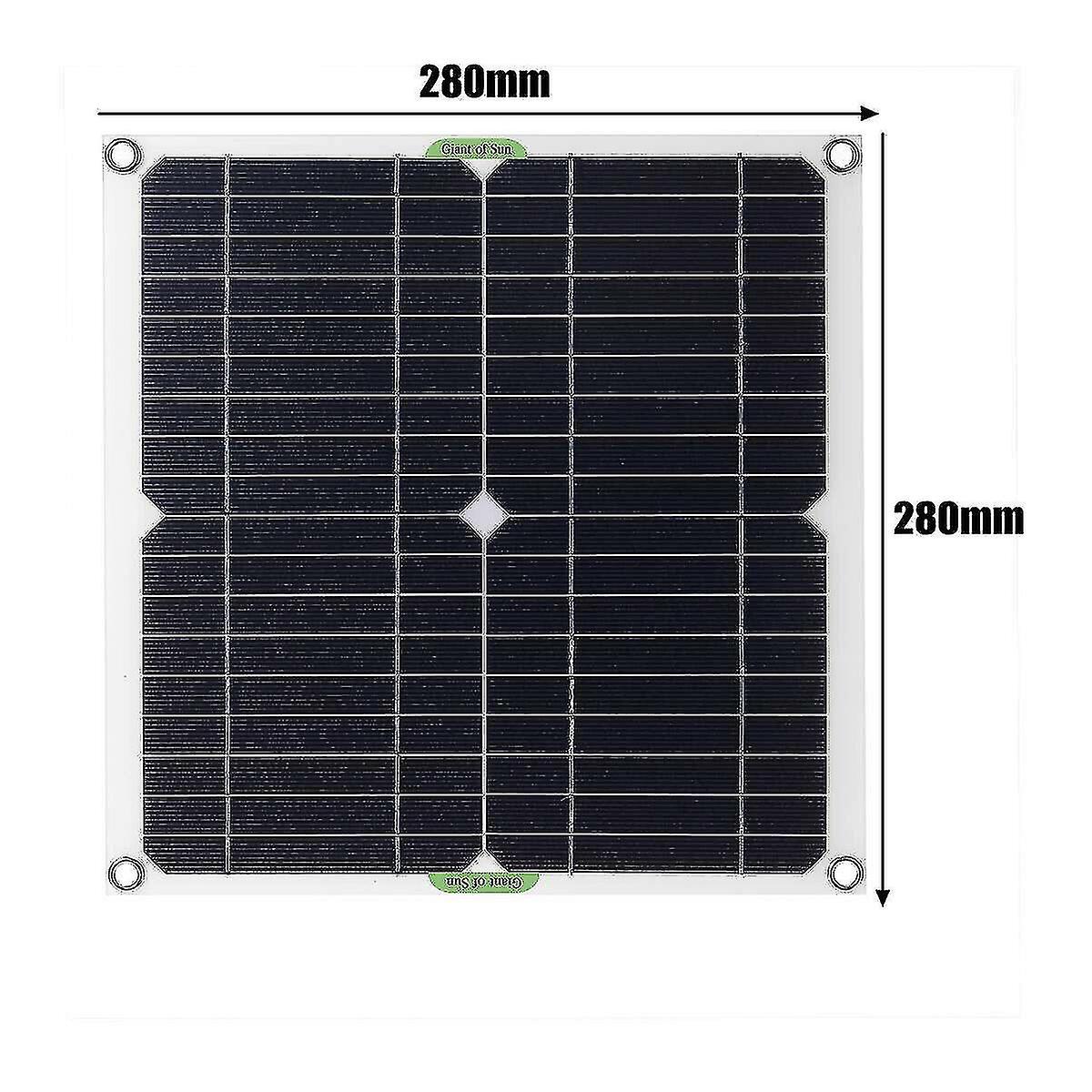 Kit de panneau solaire solaire 500 W - Chargeur de batterie solaire 2