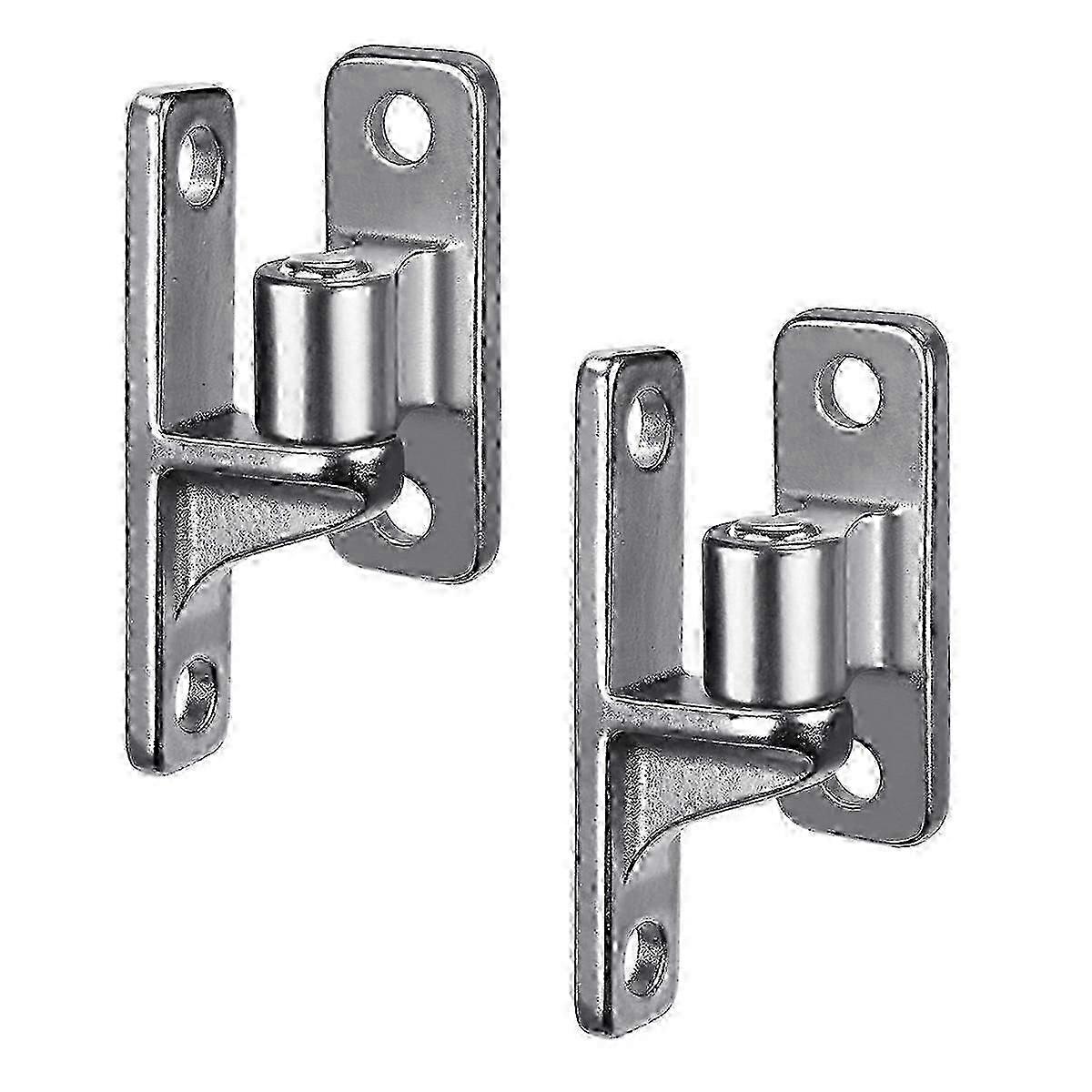 Farm Gate Compatible Stainless Steel Wall Mount Gate Hinges Silver