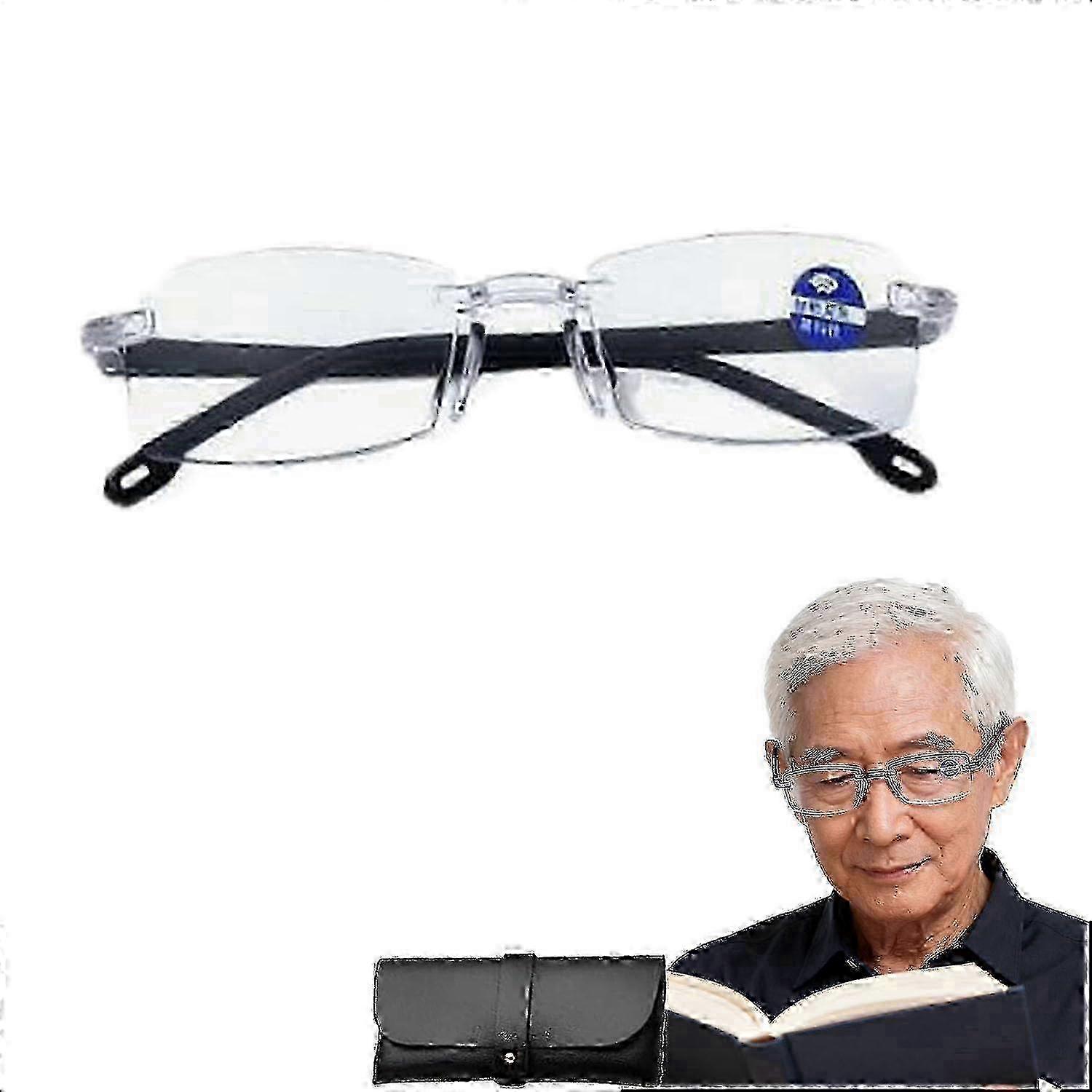 Lunettes auto-ajustables bloquant la lumière bleue et à mise au point automatique, lunettes réglables pour hommes et femmes, lot de 2_ynan2