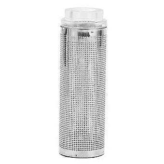 Aquarium Filter Guard Stainless Steel Fish Tank Intake Strainer Cover for Protecting Fish Shrimp Inhalation L 26-27